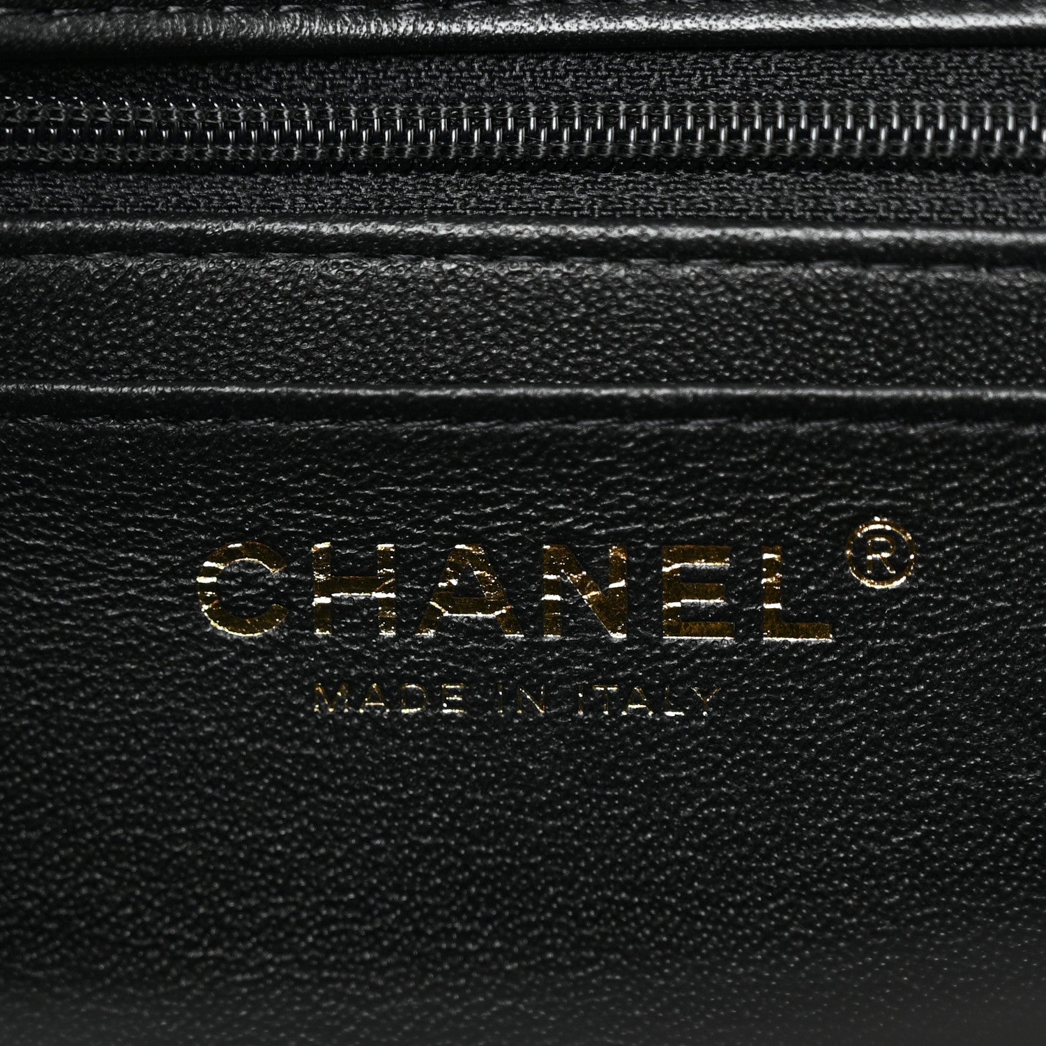 Chanel Lambskin Quilted Mini Lion Charm Top Handle Rectangular Flap Black 6 of 12