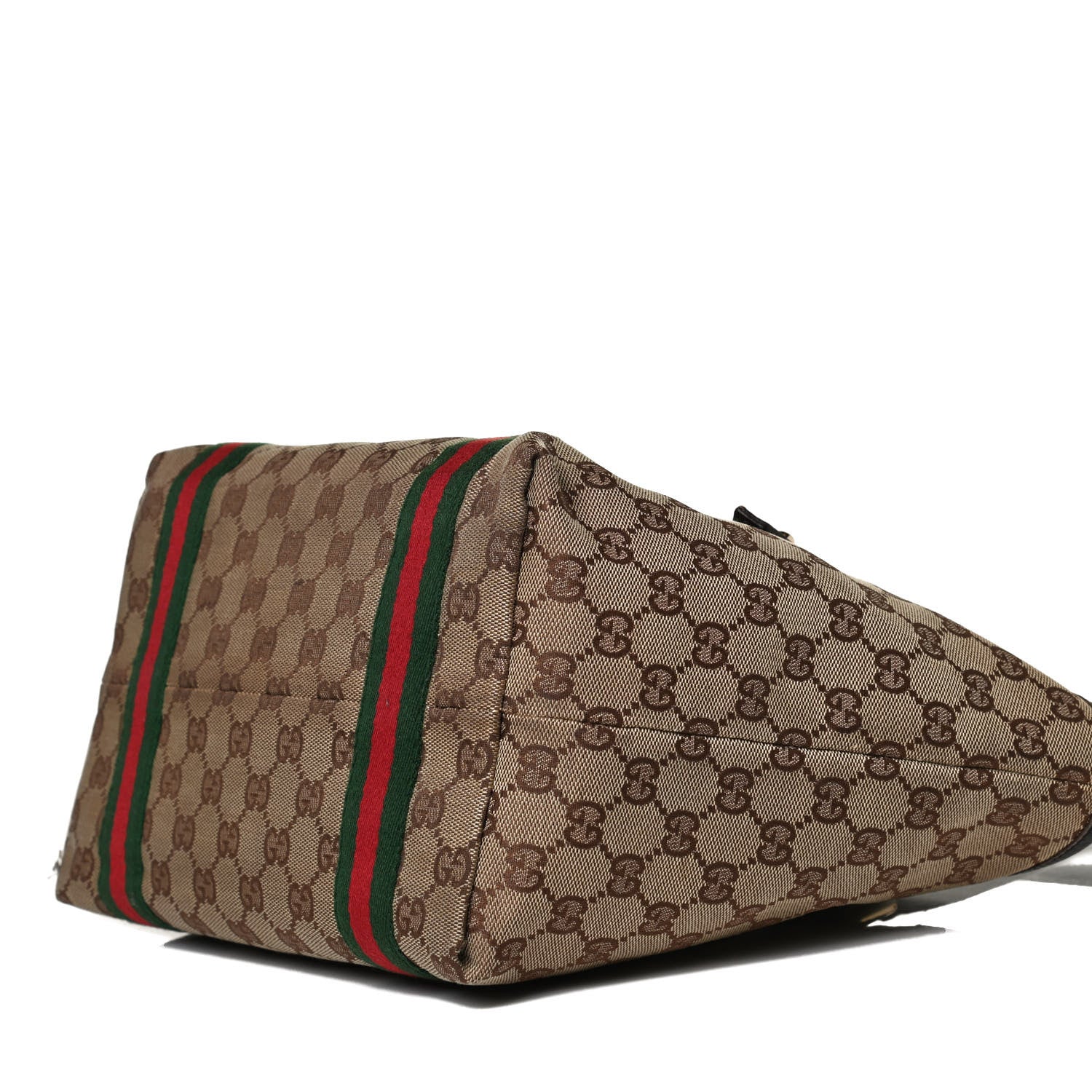 Gucci Monogram Medium Jolicoeur Tote Dark Brown 10 of 20