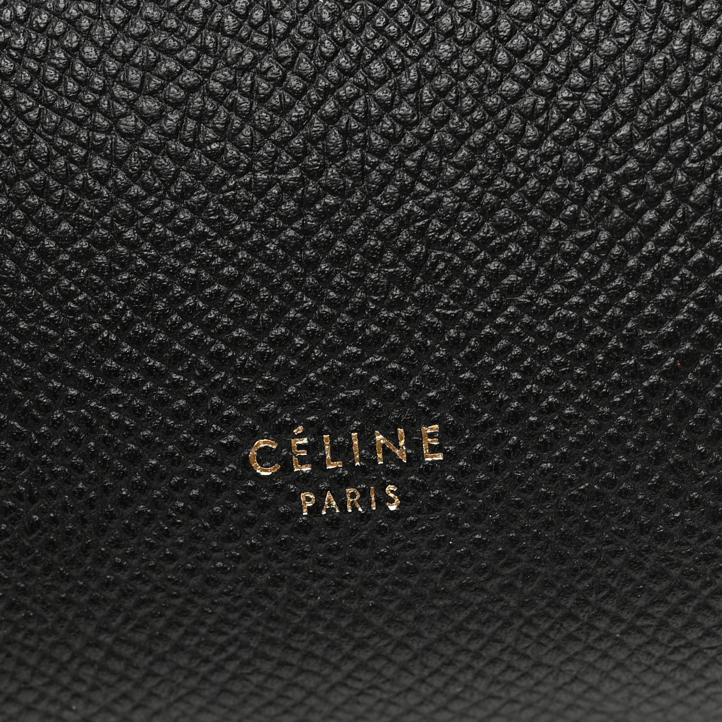 Grained Calfskin Mini Belt Bag Black