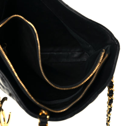 Chanel Lambskin Quilted Tote Black 4 of 14