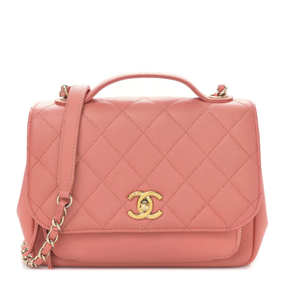 Chanel Caviar Quilted Medium Business Affinity Flap Pink 1 of 10