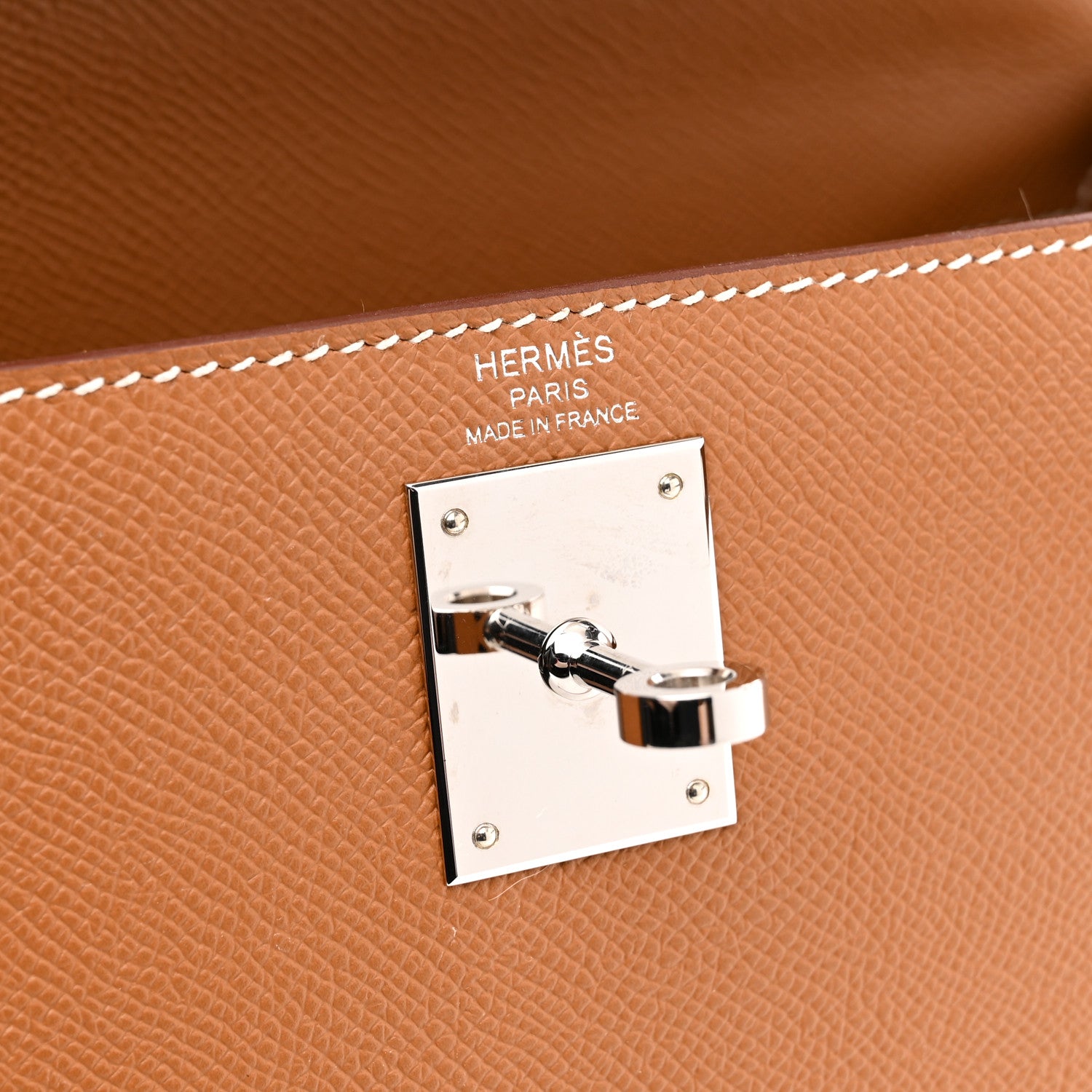 Hermes Epsom Kelly Sellier 28 Gold 6 of 13