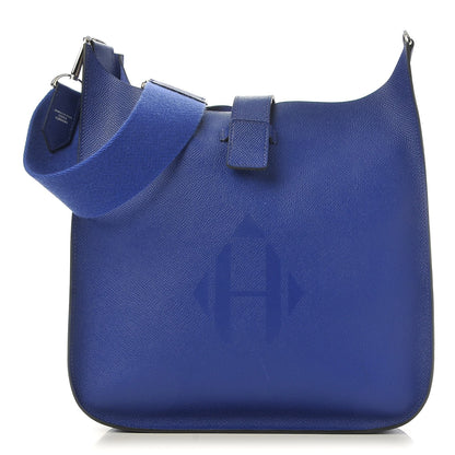 Hermes Epsom Evelyne Sellier 29 PM Bleu Electrique 1 of 7