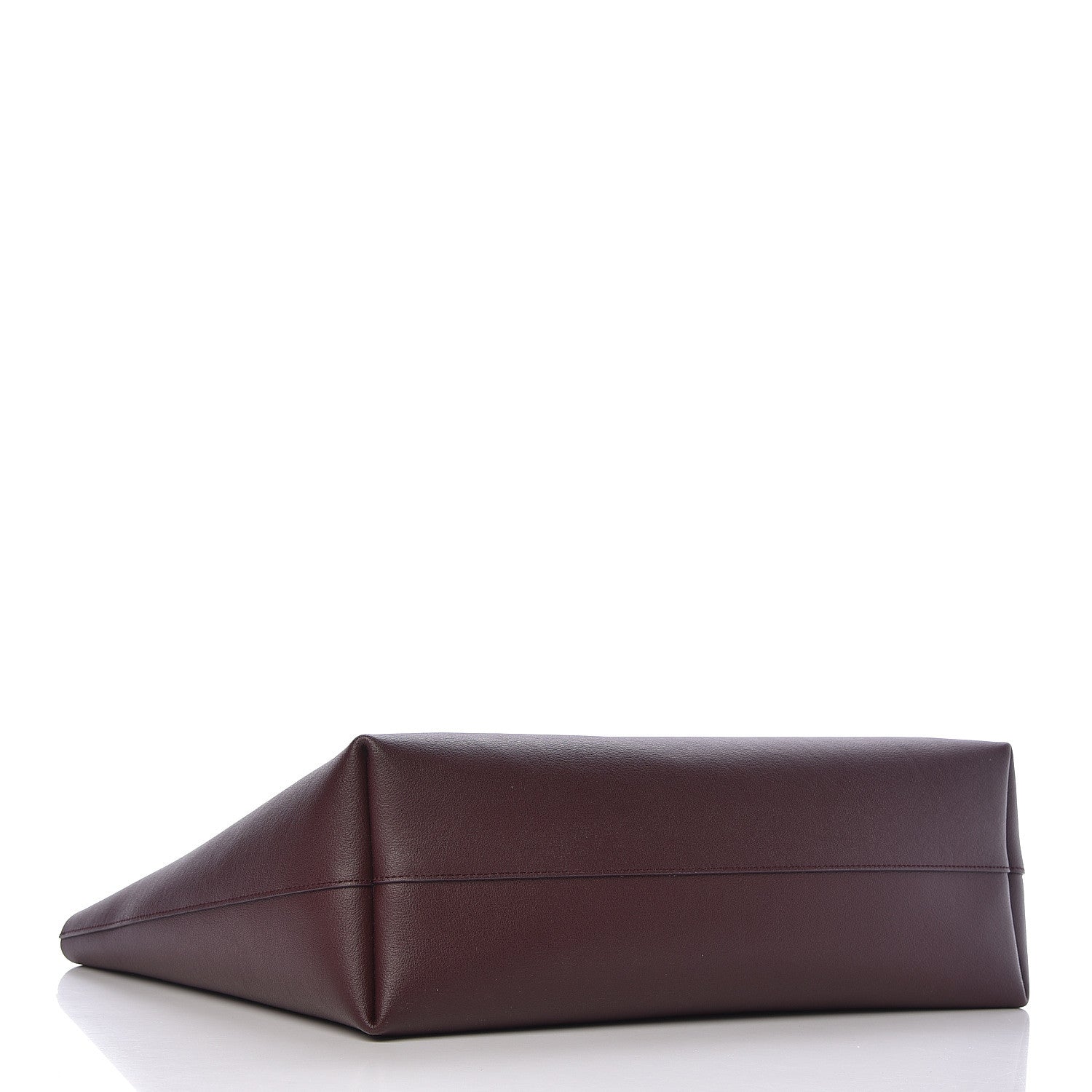 Saint Laurent Calfskin Large Shopping Tote Bordeaux 5 of 11