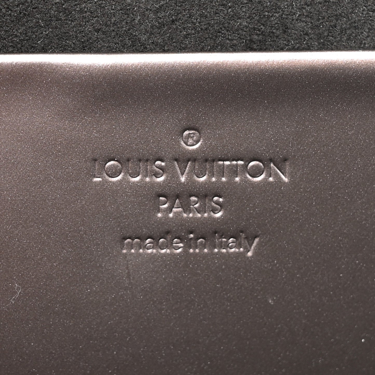 Vernis Epi Monogram Wynwood Metallic Taupe Grey