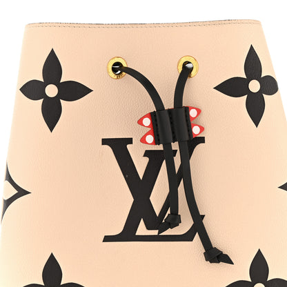 Louis Vuitton Empreinte Monogram Giant Crafty Neonoe MM Creme Black 9 of 12