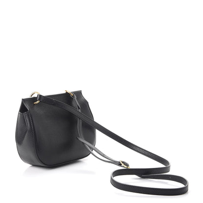 Mulberry Small Classic Grain Calfskin Mini Amberley Flap Black 4 of 9