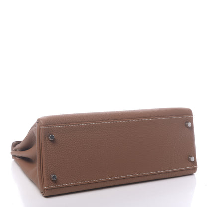 Hermes Togo Kelly Retourne 32 Gold 4 of 13