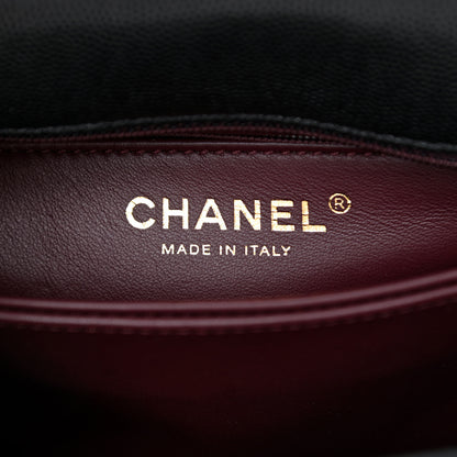Chanel Caviar Quilted Mini Coco Handle Flap Black 6 of 11