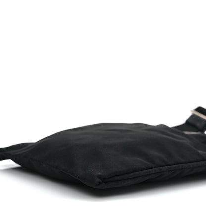 Prada Tessuto Nylon Flat Messenger Bag Black 7 of 9