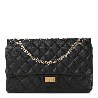 Chanel Aged Calfskin Quilted 2.55 Reissue 226 Flap Black 1 of 11