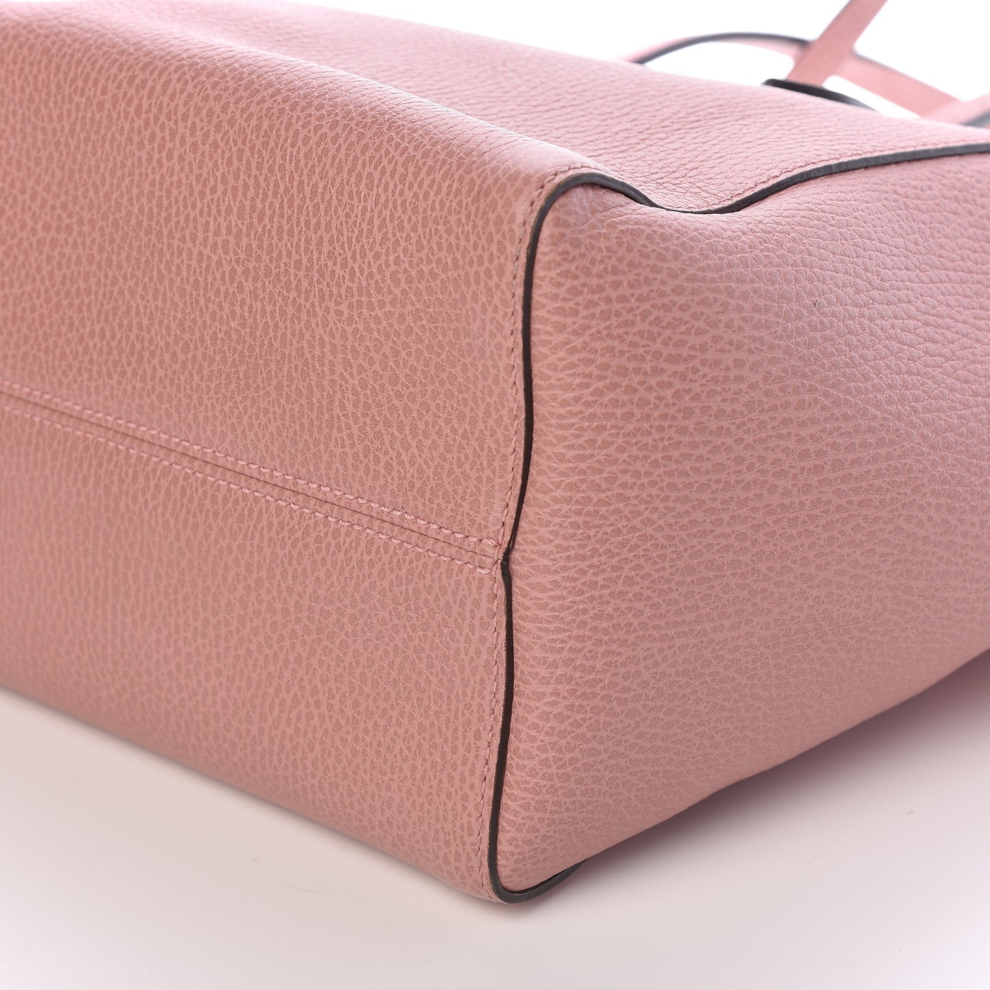 Dollar Calfskin Small Swing Tote Soft Pink