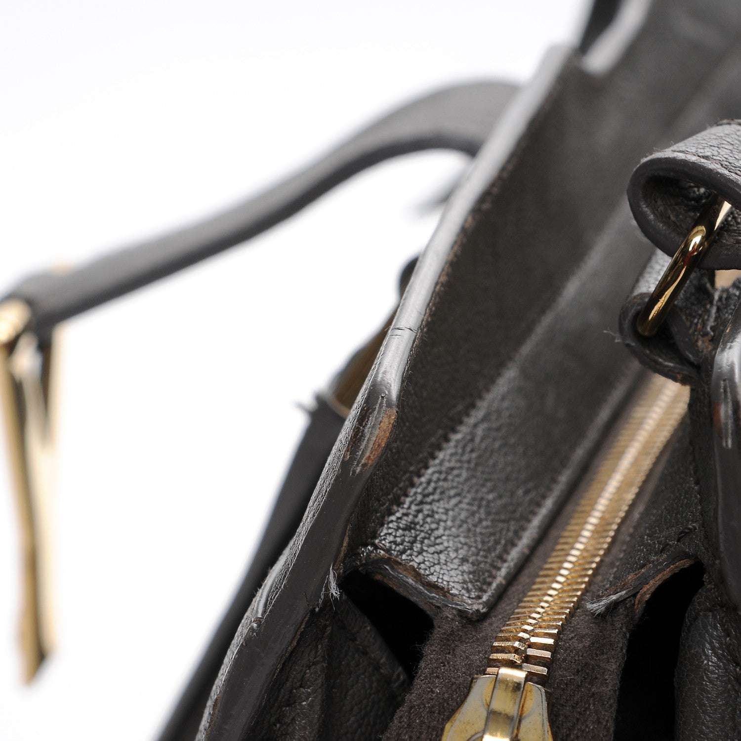 Saint Laurent Sheepskin Small Cabas ChYc Grey 11 of 15