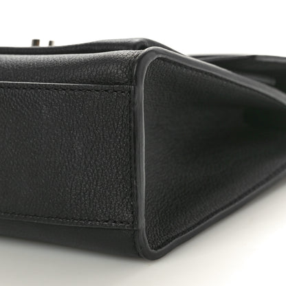 Louis Vuitton Soft Calfskin Mylockme Chain Bag BB Black 9 of 9