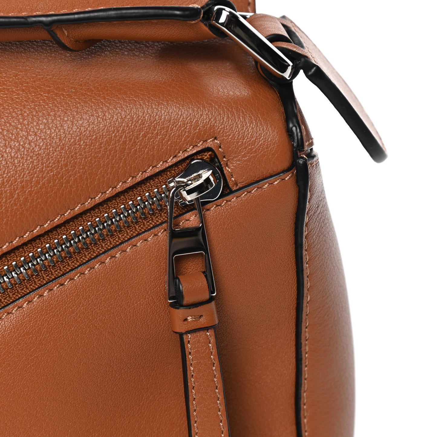Calfskin Small Puzzle Bag Tan