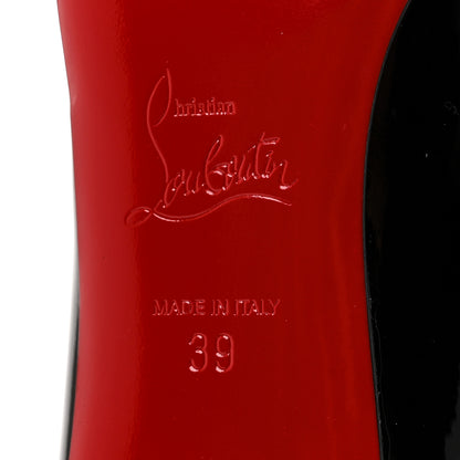 Christian Louboutin Patent Pigalle Follies 85 Pumps 39 Black 7 of 9