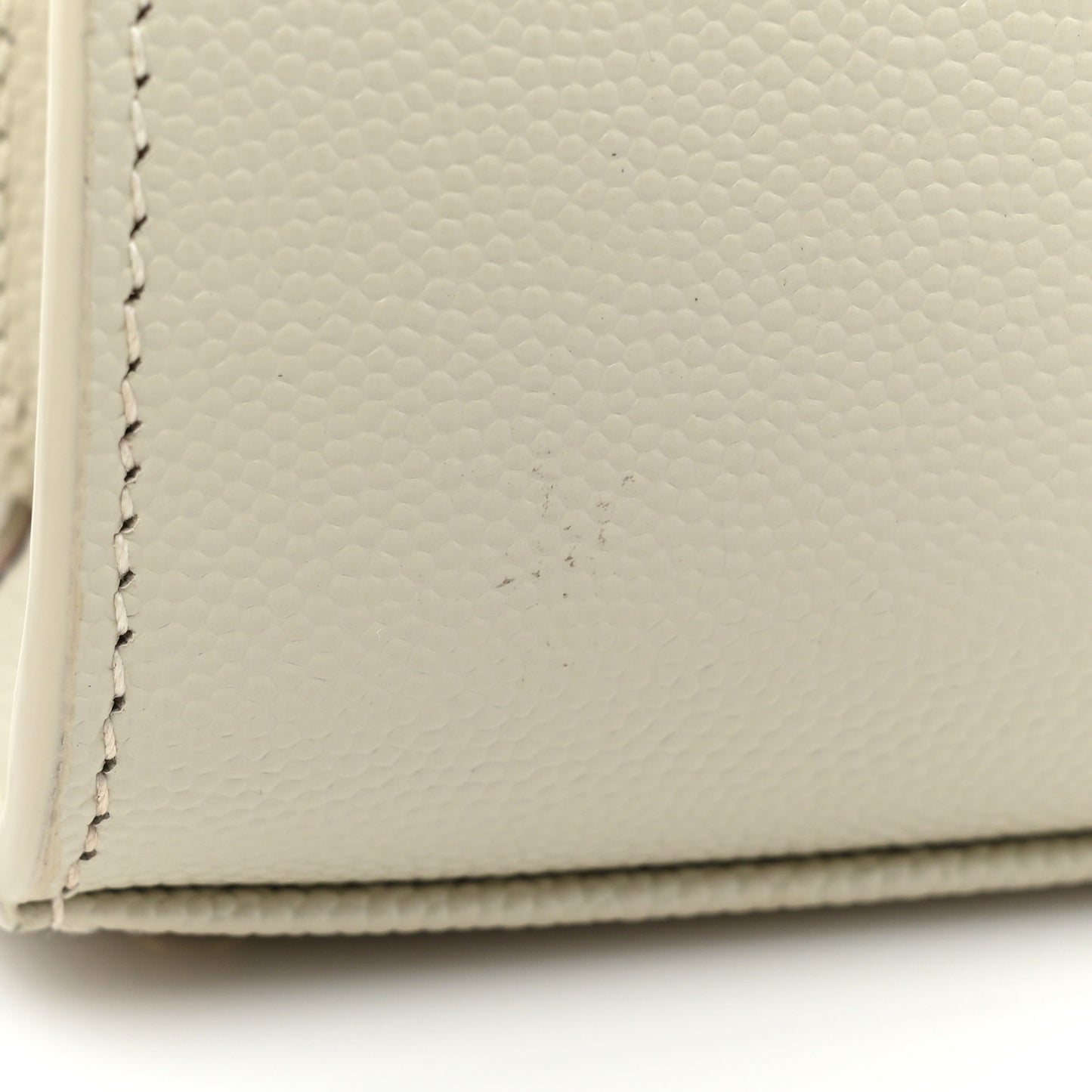 Grain de Poudre Mini Classic Monogram Cassandra Top Handle Vintage White