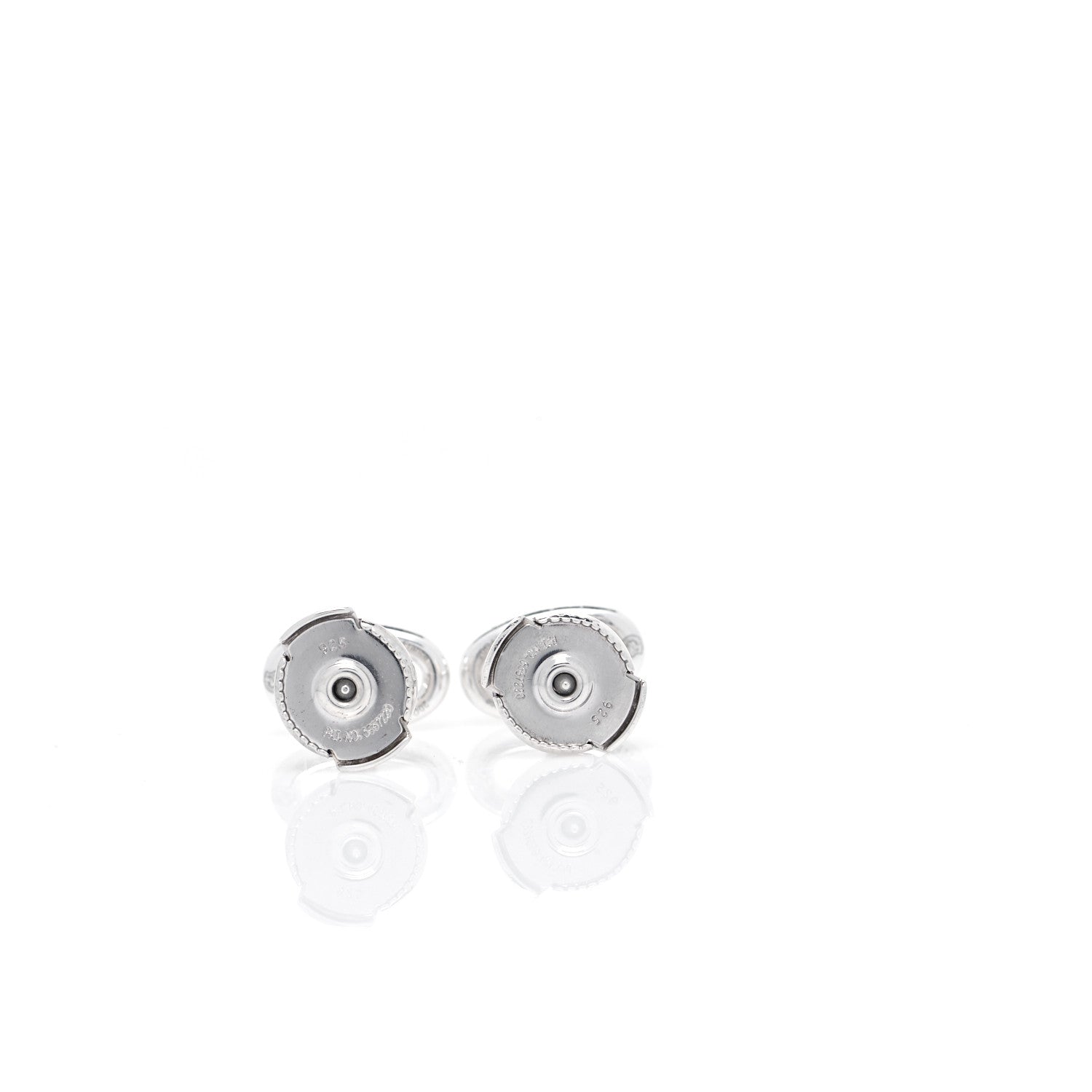 Hermes Sterling Silver TPM Farandole Earrings 4 of 6