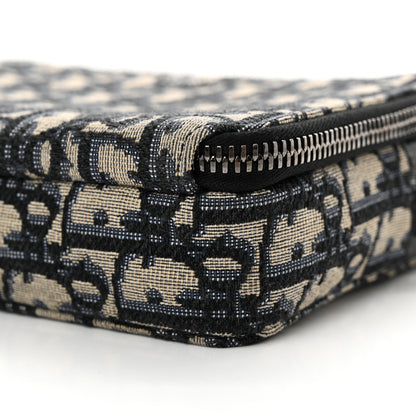 Christian Dior Oblique Pouch Navy Blue 11 of 14