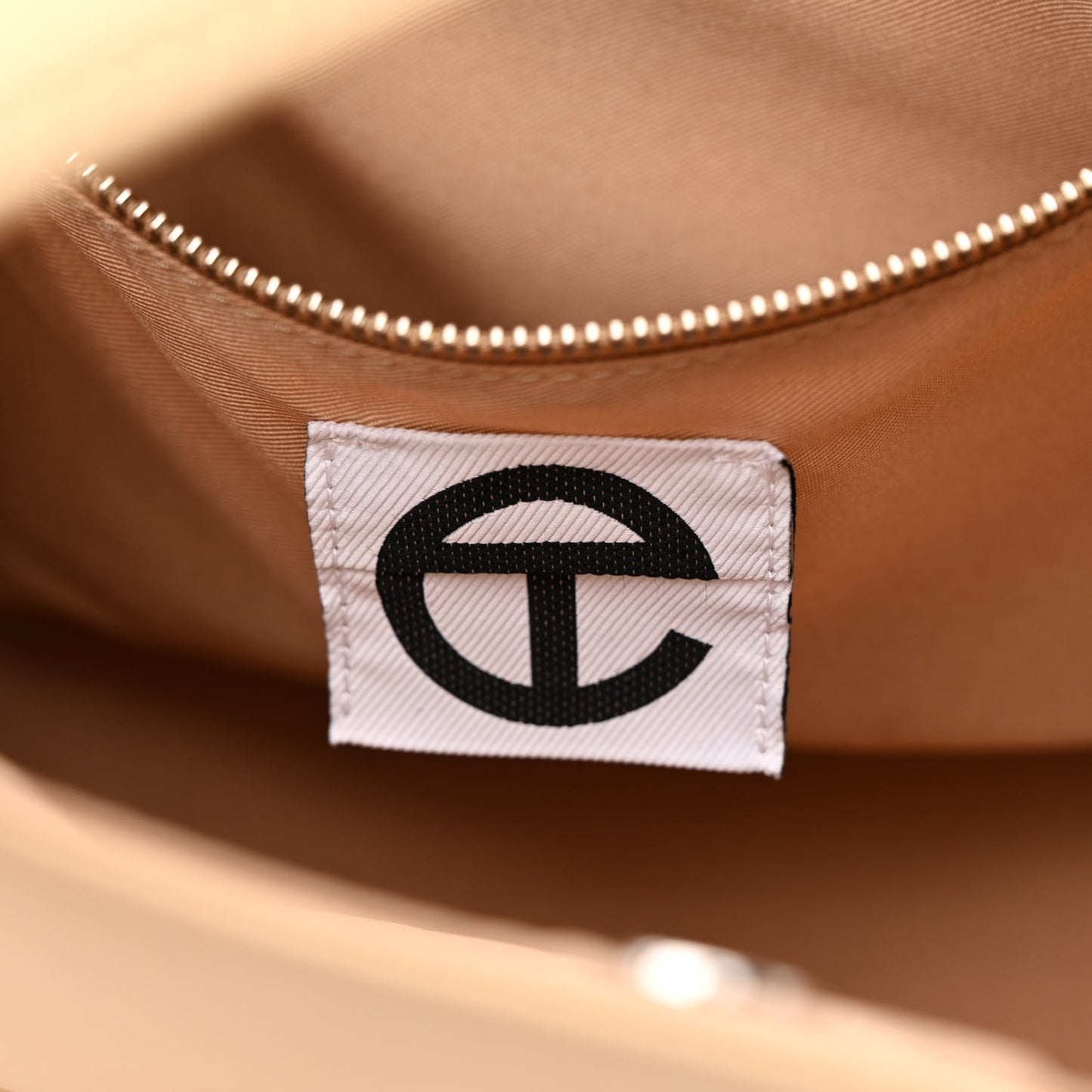 Vegan Leather Medium Shopping Bag Cream