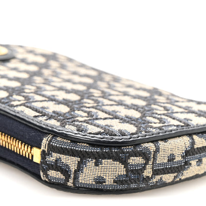 Christian Dior Oblique 30 Montaigne Phone Holder Blue 9 of 10
