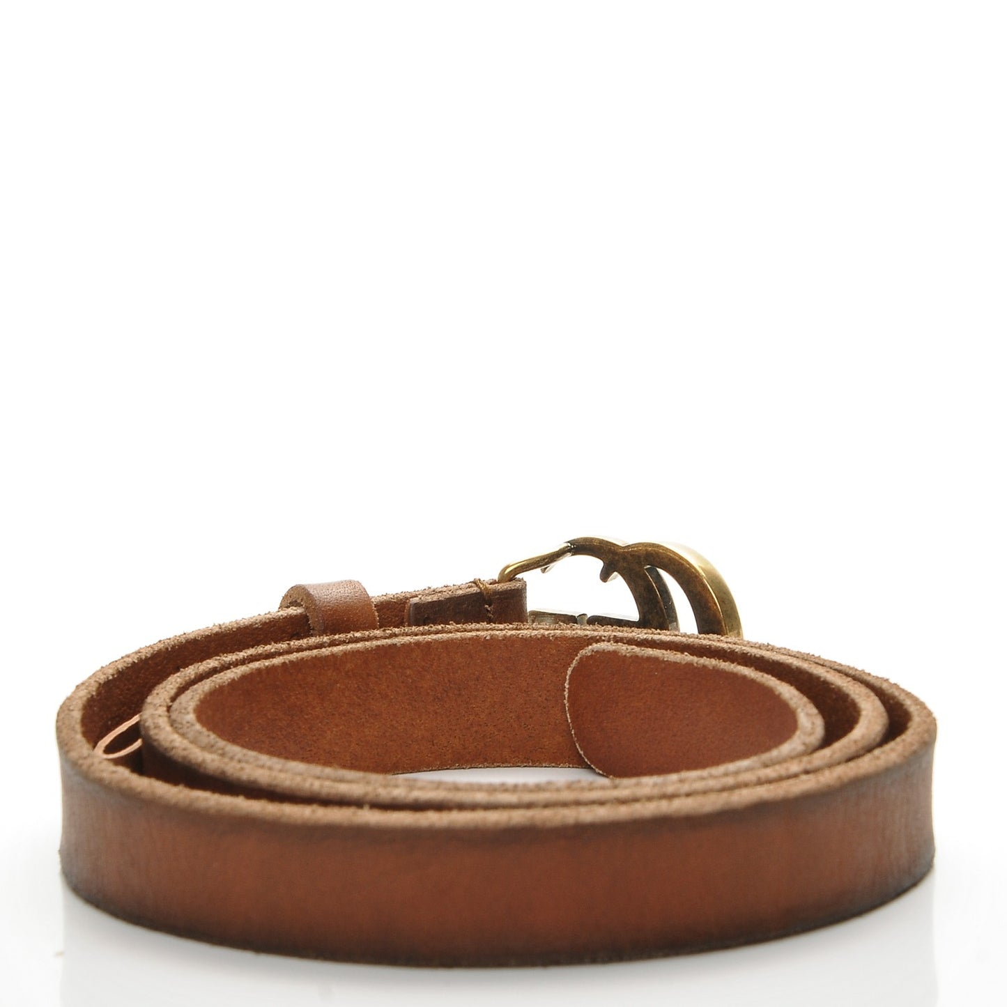 Faded Calfskin Double G 20mm Belt 85 34 Cuir