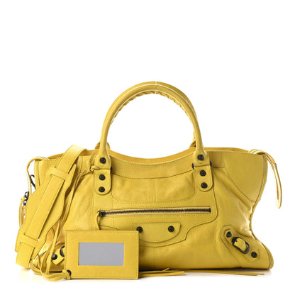 Balenciaga Agneau Classic Hardware Part Time Mimosa Verveine 1 of 10