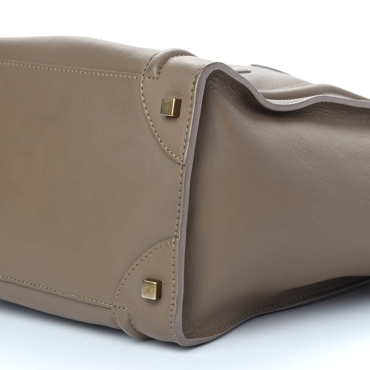 Smooth Calfskin Mini Luggage Camel