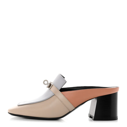 Hermes Goatskin Blossom Mules 37.5 Multicolor 1 of 8