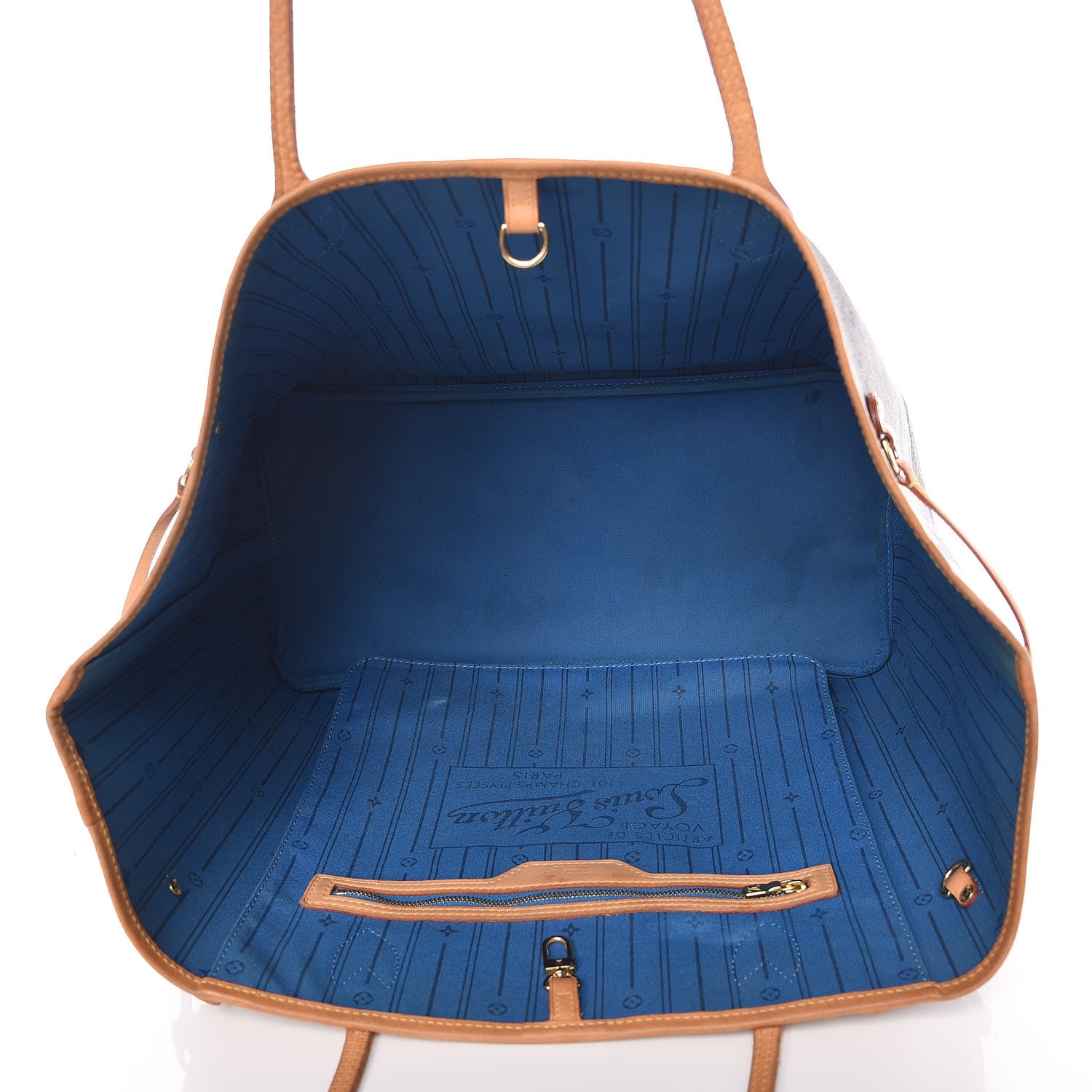 Louis Vuitton Monogram My LV Heritage Neverfull GM Blue Clair 5 of 15