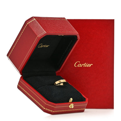 Cartier 18K Yellow Gold 3.5mm LOVE Wedding Band Ring 49 4.75 5 of 5