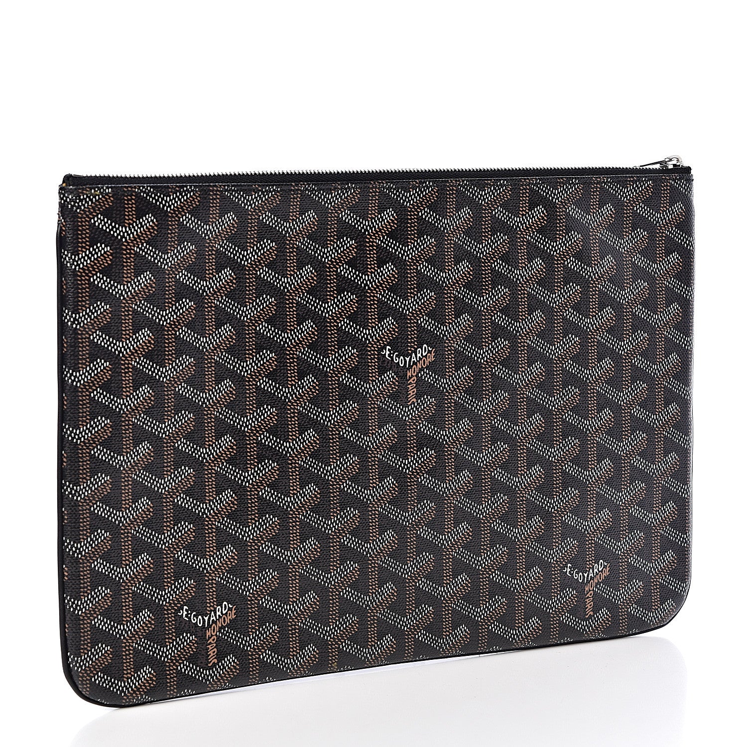 Goyard Goyardine Senat Pochette MM Black 3 of 8