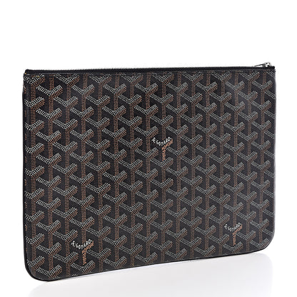 Goyard Goyardine Senat Pochette MM Black 3 of 8