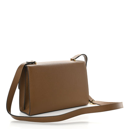 Gucci Grainy Calfskin Small Zumi Shoulder Bag Friky Taupe 3 of 9