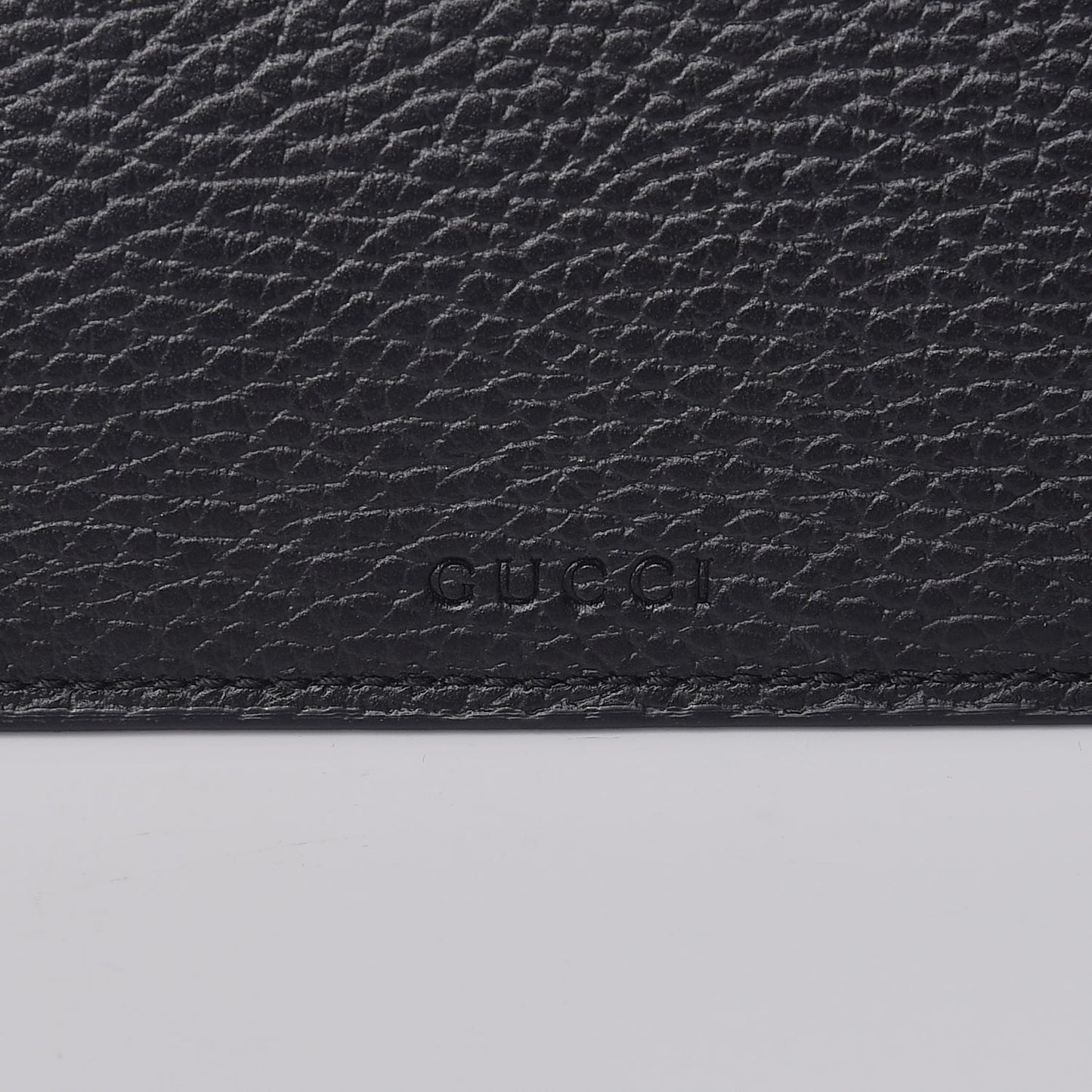 Pebbled Calfskin Kingsnake Print Clutch Black