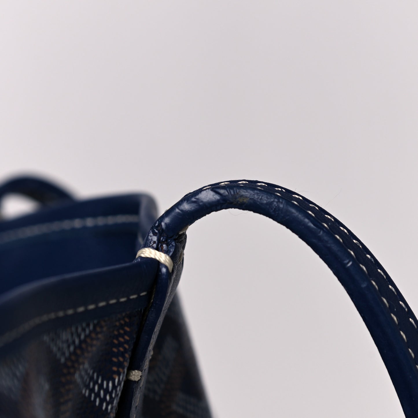 Goyardine Reversible Anjou PM Navy