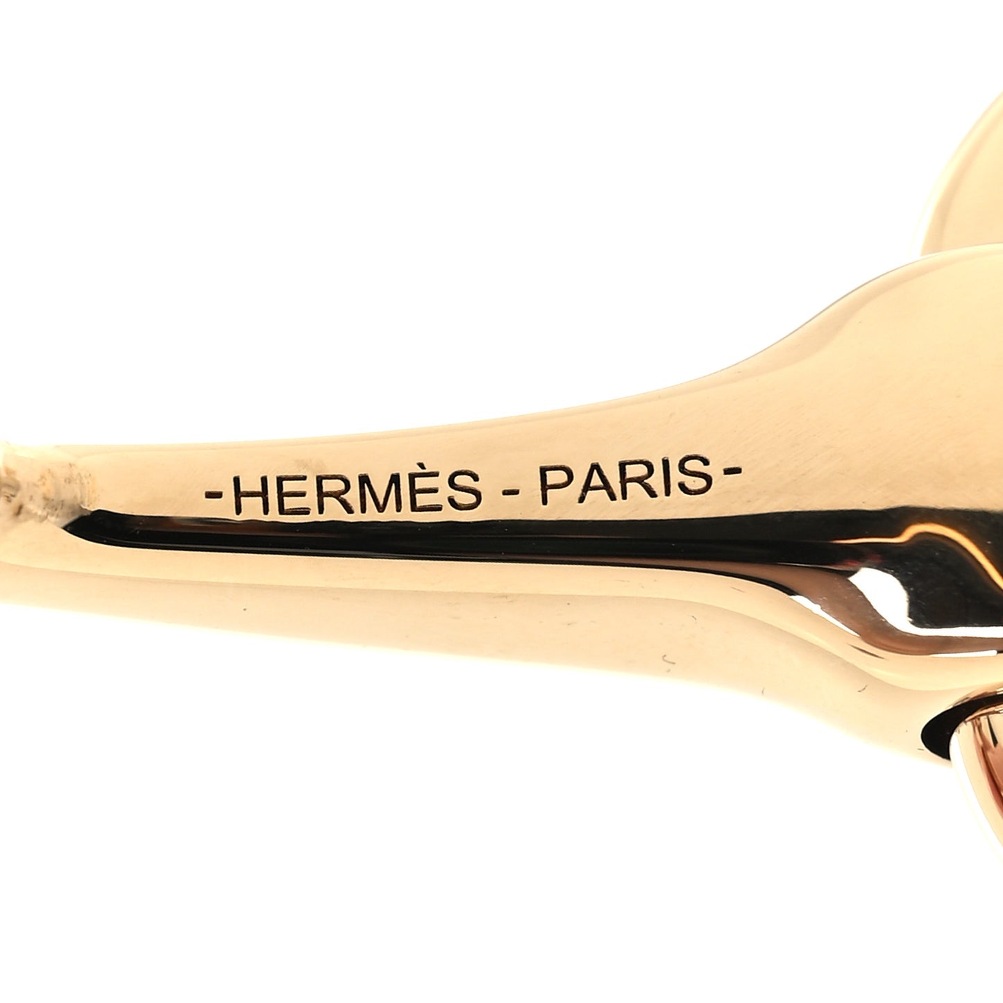 Permabrass Mors Scarf Ring Gold