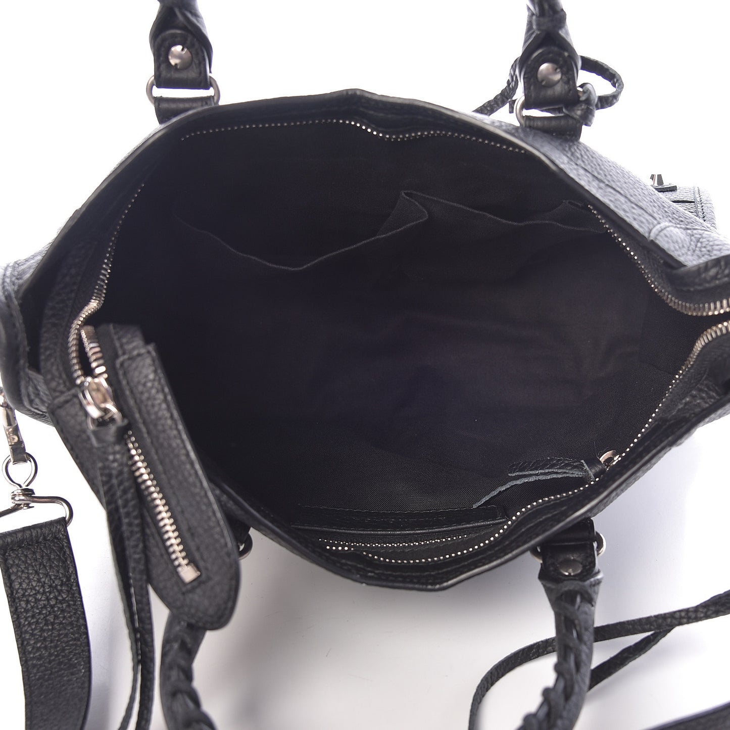 Vibrato Calfskin Classic Silver Hardware S City Black