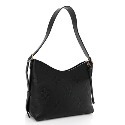 Louis Vuitton Empreinte Carryall PM Black 3 of 9