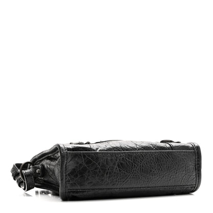 Balenciaga Agneau Arena Classic Hardware Nano Le City Black 4 of 10