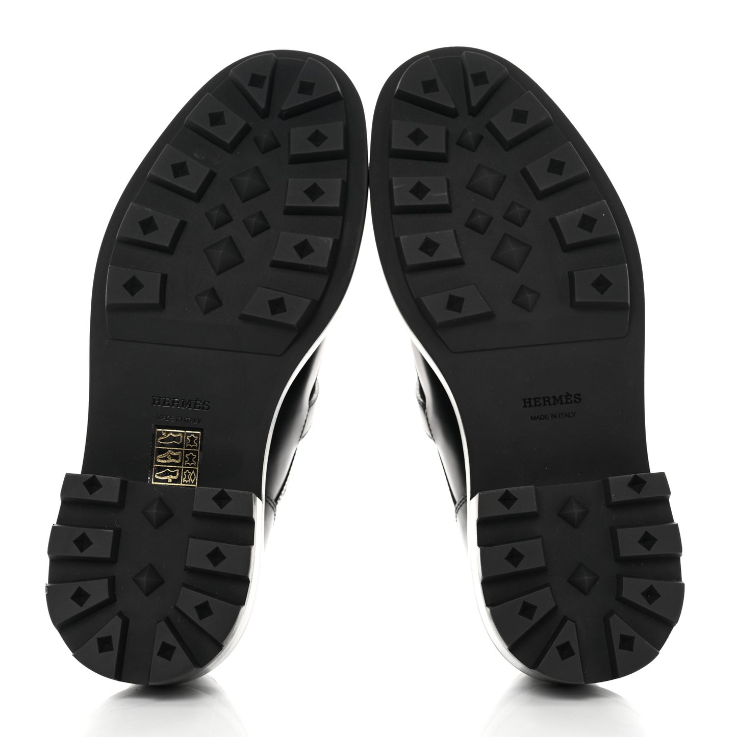 Glossed Calfskin First Oxford 35.5 Black