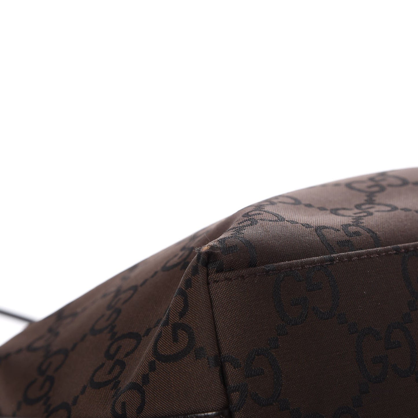 Nylon Monogram Small Hobo Brown