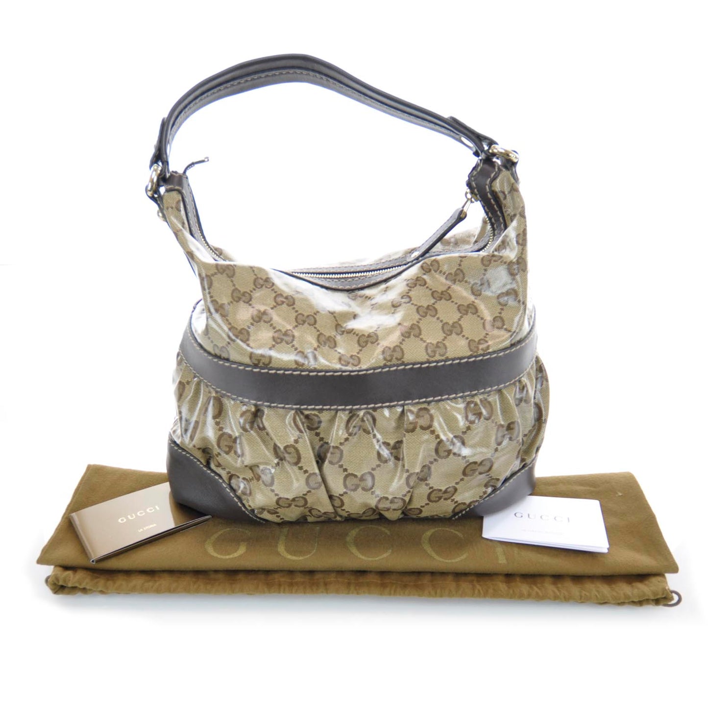 Crystal Monogram Mix Hobo