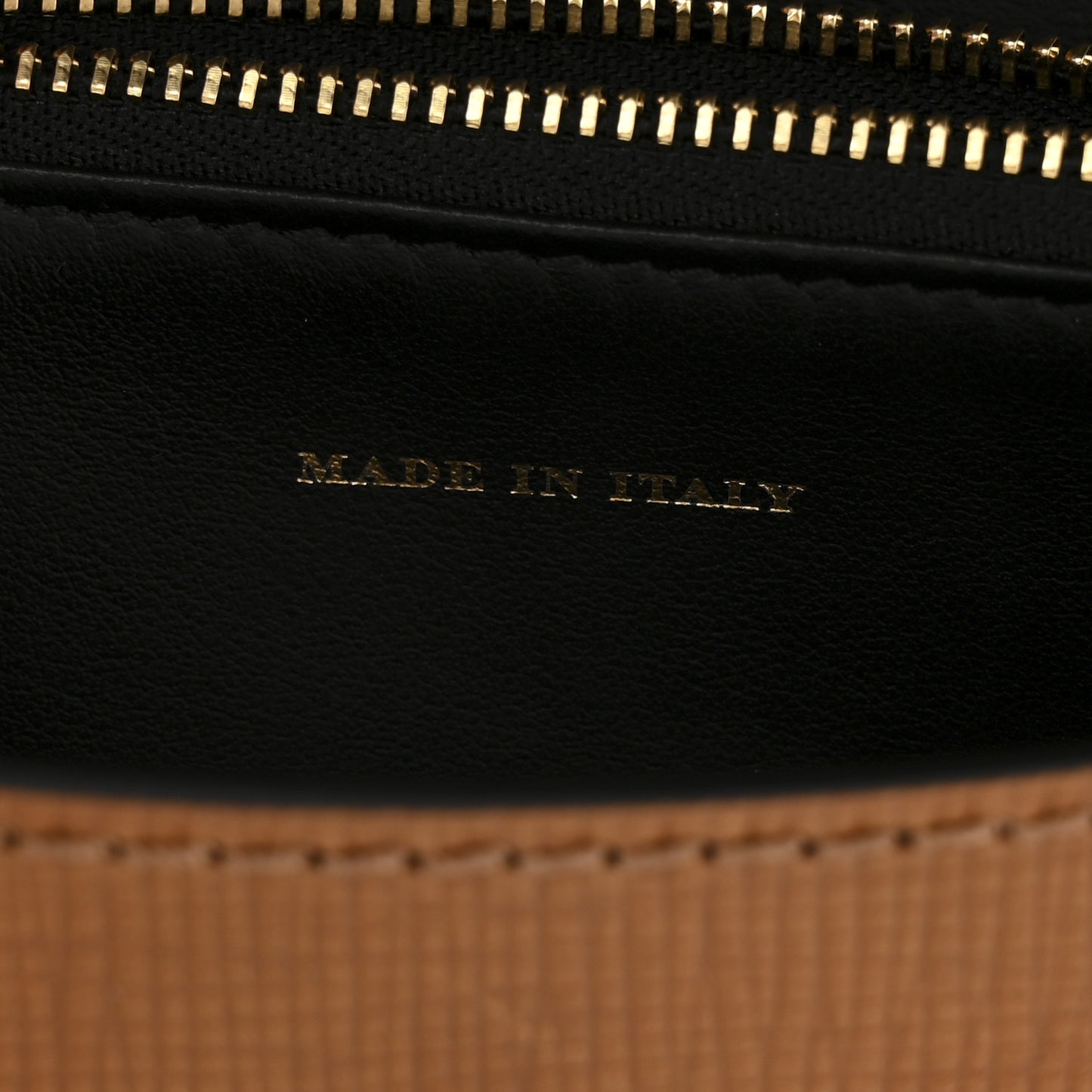 House Check Bridle Calfskin Small Madison Buckle Bag Tan