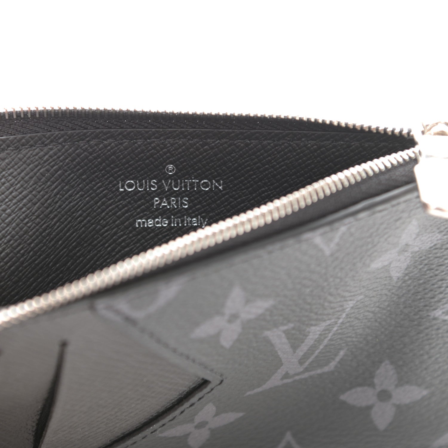 Louis Vuitton Taigarama Coin Card Holder Black 6 of 6