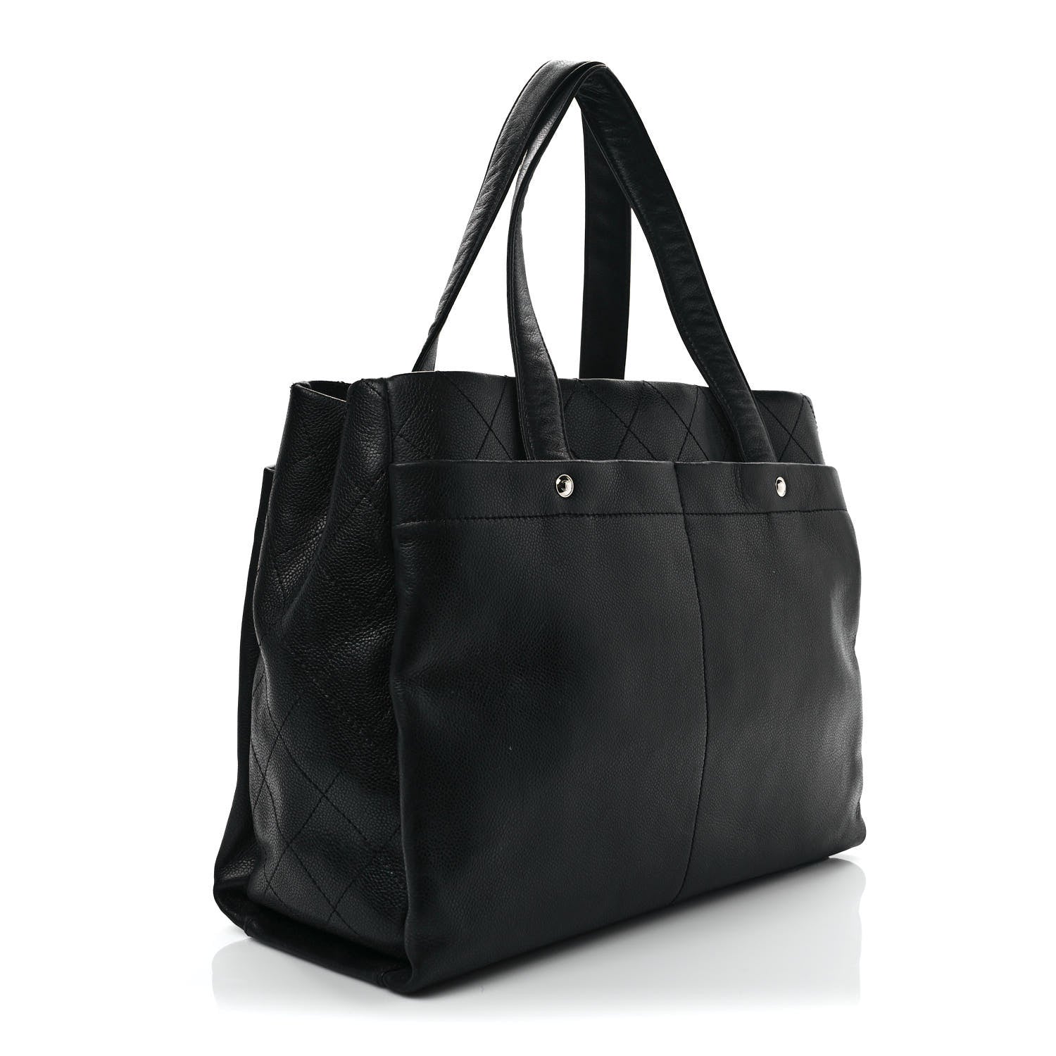 Chanel Caviar Executive Cerf Shopper Tote Black 3 of 11