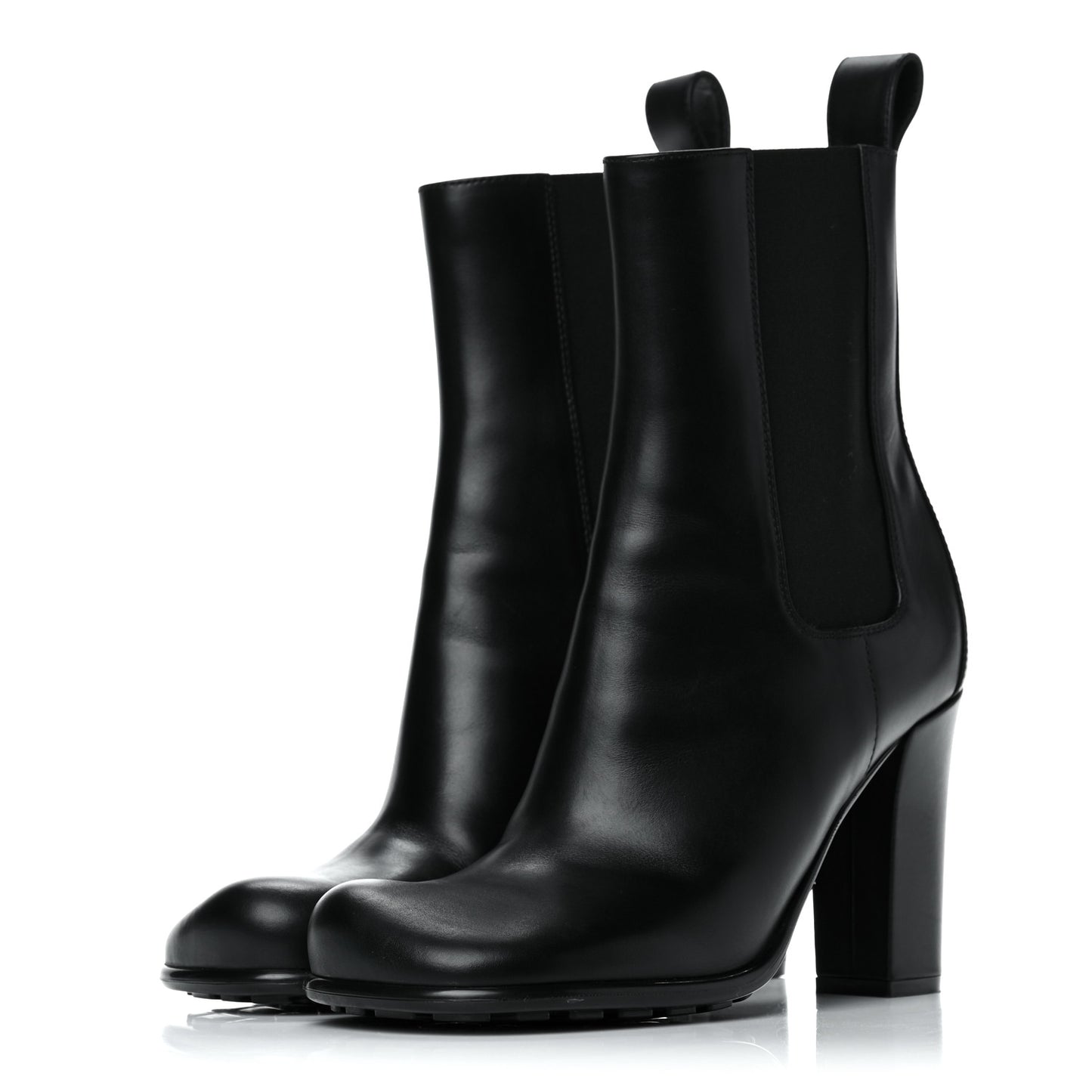 Calfskin Storm Chelsea Boots 38 Black