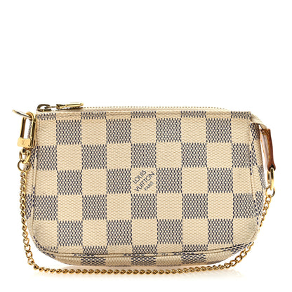 Louis Vuitton Damier Azur Mini Pochette Accessories 1 of 7