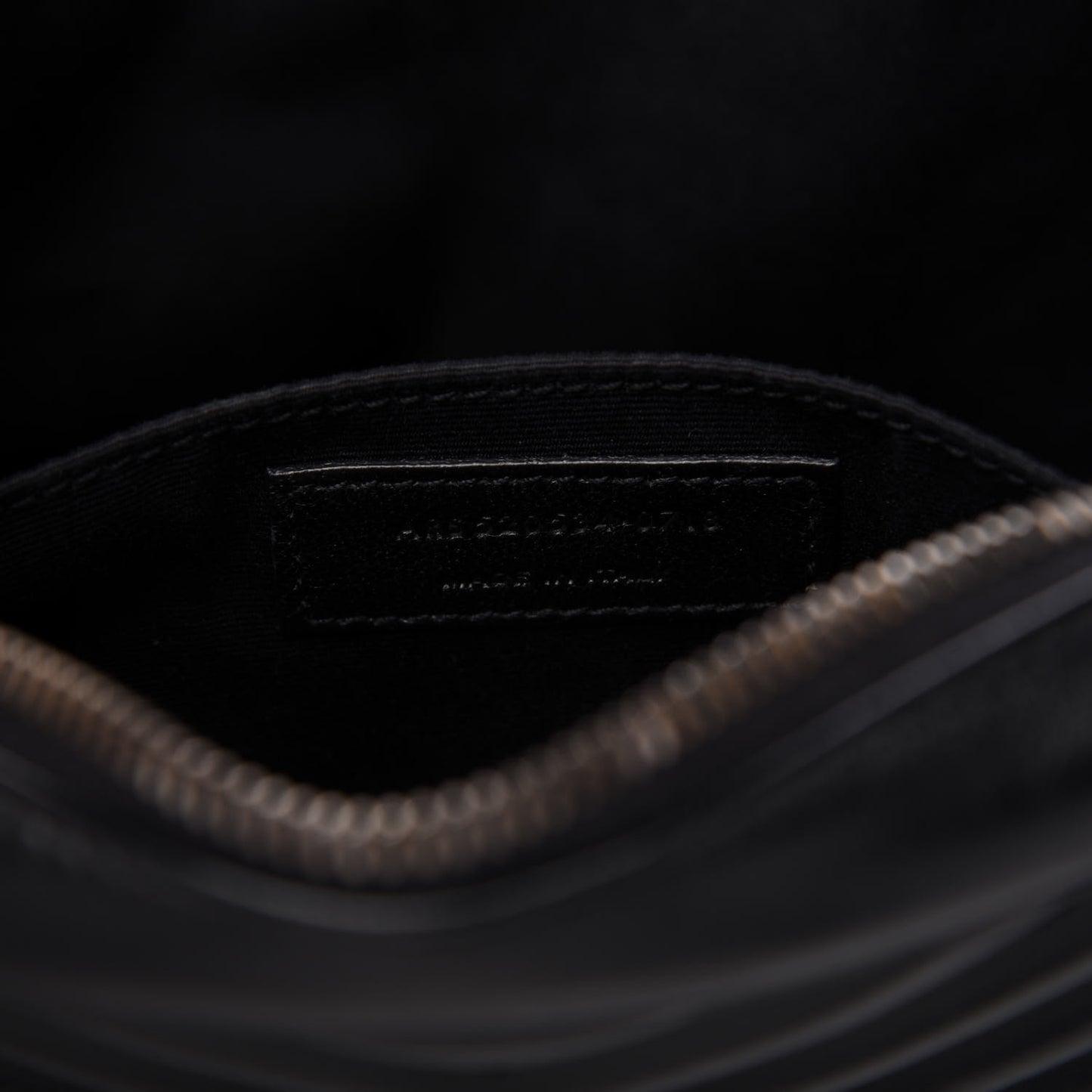 Calfskin Matelasse Monogram Lou Camera Bag Black