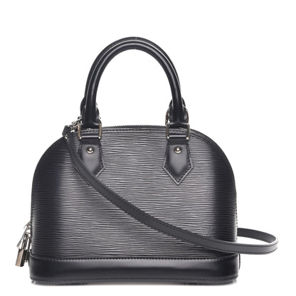 Louis Vuitton Epi Alma BB Black 1 of 9